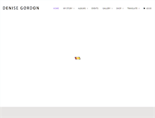 Tablet Screenshot of denisegordon.co.uk